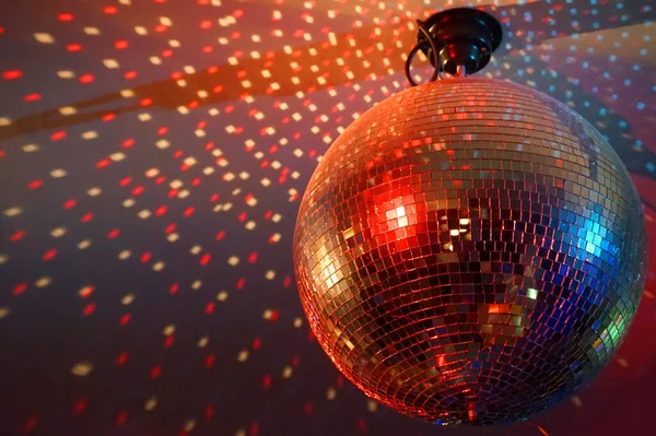 Disco Ball Light Reflections Ceiling — Fotografia de Stock