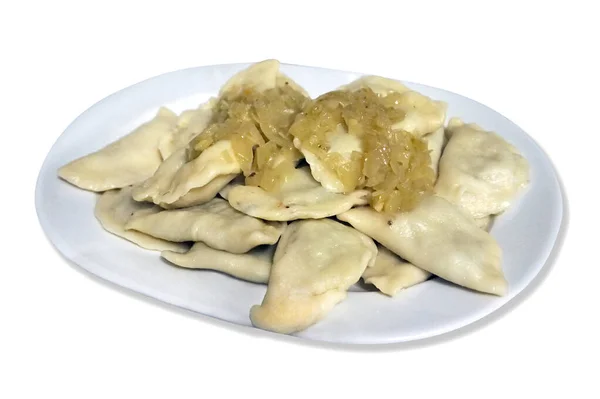 Dumplings Onion Top — 스톡 사진