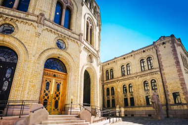 Building of parliament, Oslo, Norway