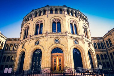 Building of parliament, Oslo, Norway