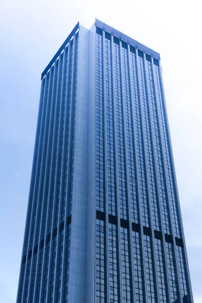 Februar 2022 Polen Warschau Bürogebäude Wolkenkratzer — Stockfoto