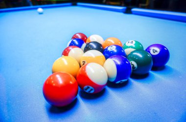 Bilardo oyunu - bir oyunun başlangıcı