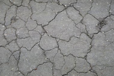 Çatlak toprak - kuraklık konsepti