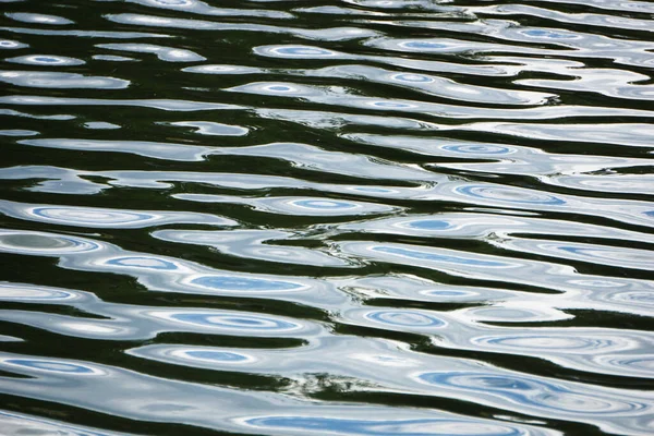 Ripples Water Surface Sky Reflection — 스톡 사진