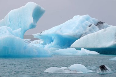 Iceberg at Jokulsarlon glacial lagoon in Iceland