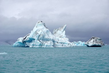 Iceberg at Jokulsarlon glacial lagoon in Iceland