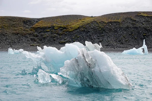 Ice Floes Jokulsarlon Glacial Lagoon Iceland — Stock Photo, Image