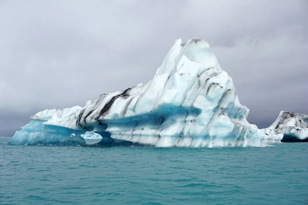 Iceberg Jokulsarlon Glacial Lagoon Iceland — Stock fotografie