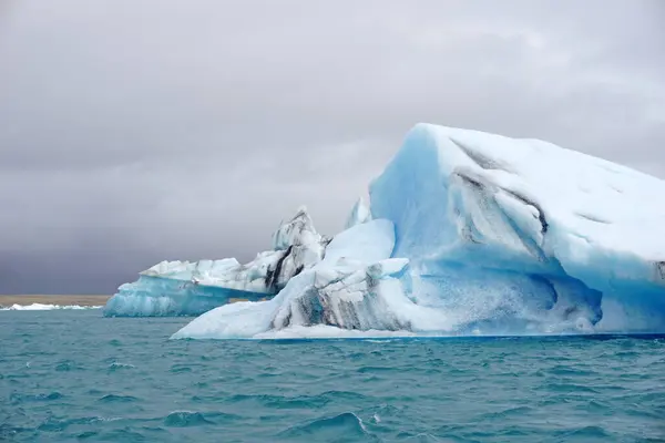 Iceberg Jokulsarlon Glacial Lagoon Iceland — Fotografia de Stock