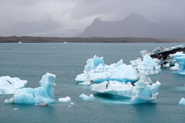 Jokulsarlon Ледниковая Лагуна Исландии — стоковое фото