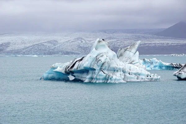 Jokulsarlon Ледниковая Лагуна Исландии — стоковое фото