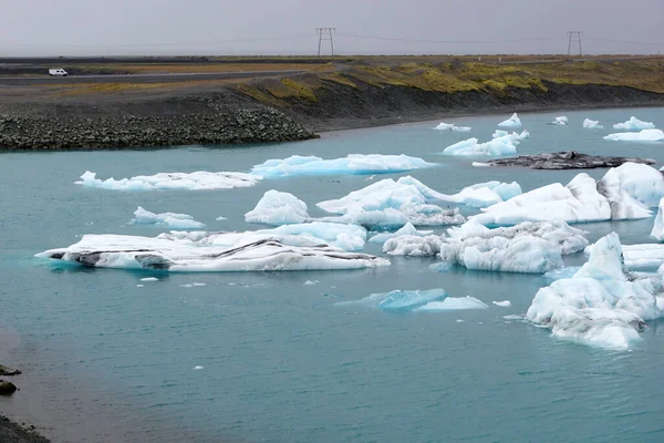 Jokulsarlon Glacial Lagoon Iceland — Fotografia de Stock