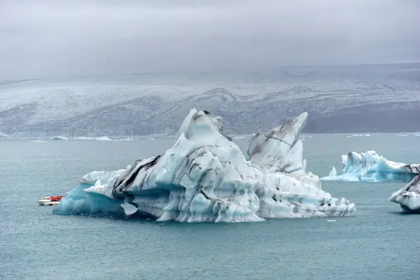 Jokulsarlon Льодовикова Лагуна Ісландії — стокове фото