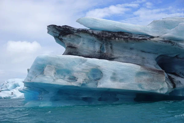 Jokulsarlon Льодовикова Лагуна Ісландії — стокове фото