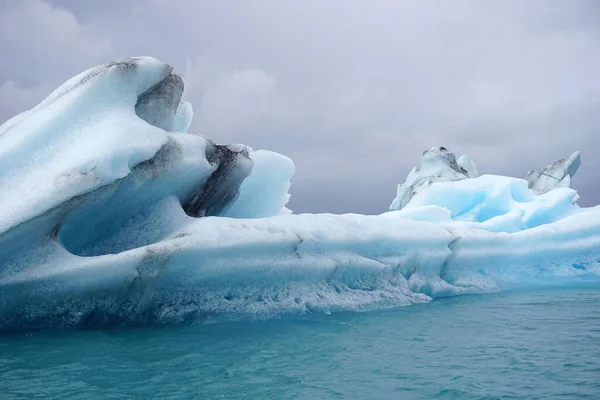 Jokulsarlon Ледниковая Лагуна Исландии — стоковое фото