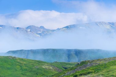 İzlanda 'daki dağlar, Snaefellsnes Yarımadası - HDR fotoğrafı