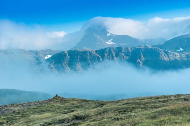 İzlanda 'daki dağlar, Snaefellsnes Yarımadası - HDR fotoğrafı