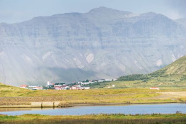 İzlanda 'daki dağlar, Snaefellsnes Yarımadası - HDR fotoğrafı