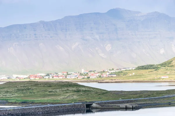 冰岛山脉 斯奈弗勒斯半岛 人类发展报告处照片 — 图库照片