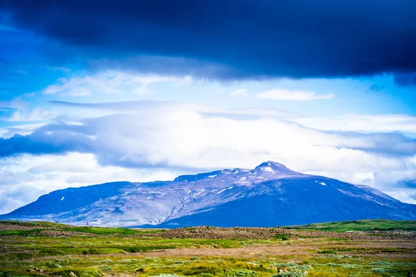 Pegunungan Islandia Daerah Sudurland Foto Hdr — Stok Foto