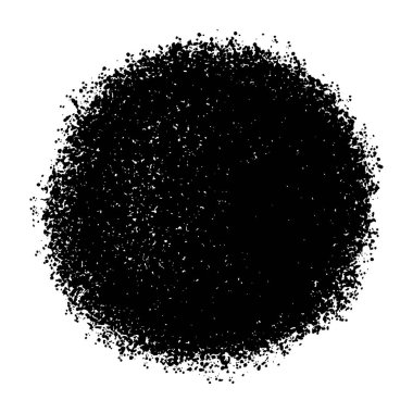 Tahıl yuvarlak şekli beyaz arkaplanda izole edilmiş. Vektör İllüstrasyonu.