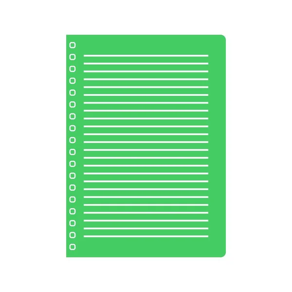 学校笔记本 生意的日记 笔记本封面设计 现实的记事本办公用品 — 图库矢量图片