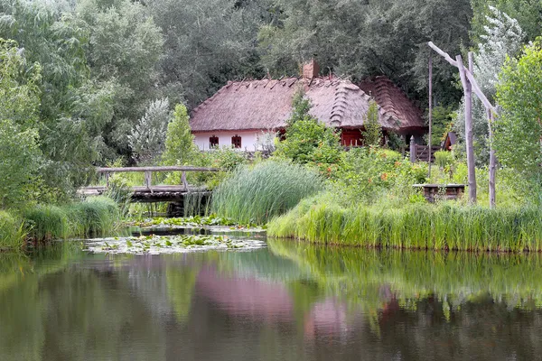 Gamla hus — Stockfoto