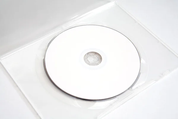 Branco dvd cd hd bluray — Fotografia de Stock