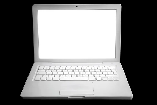 Laptop isolerade 02 — Stockfoto