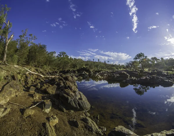 Klokken stroomversnellingen in West-Australië — Stockfoto