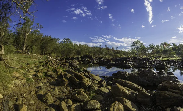 Klokken stroomversnellingen in West-Australië — Stockfoto