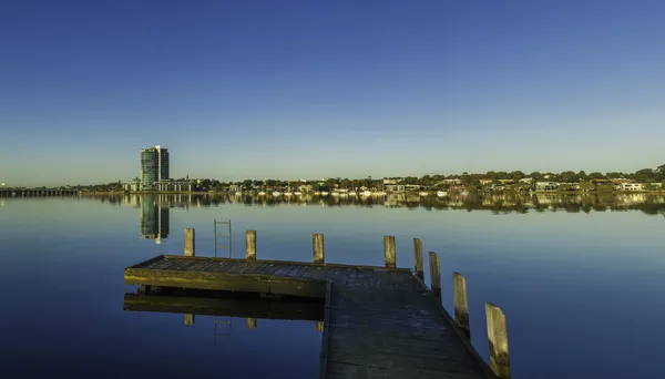 Swan river view in Perth — Stock Photo, Image