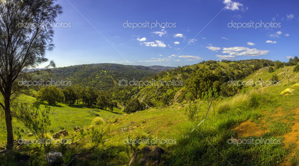 The Perth hills — Stock Photo © simonwattsphoto #34427345