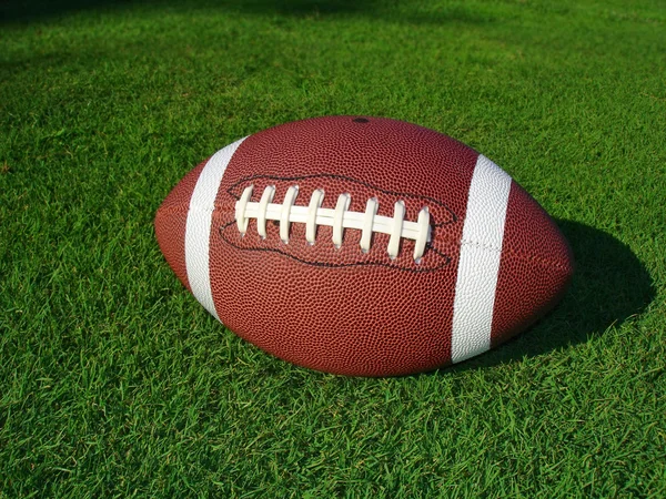 Football on Grass — Stock Photo, Image