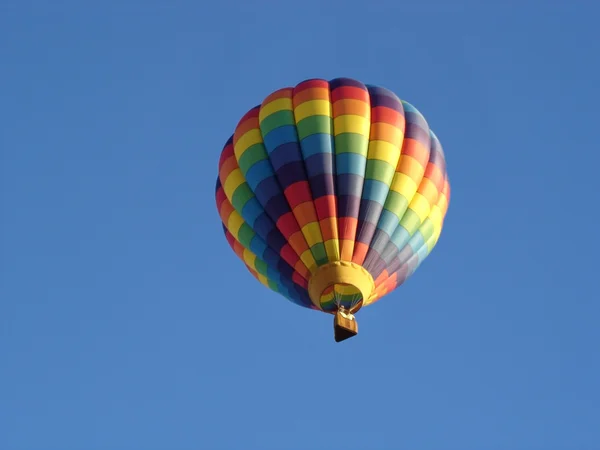 하늘에 다채로운 풍선 — 스톡 사진
