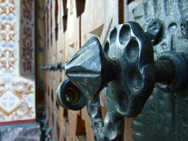 handgemaakte oude Deurknopje - klooster izvorul muresului