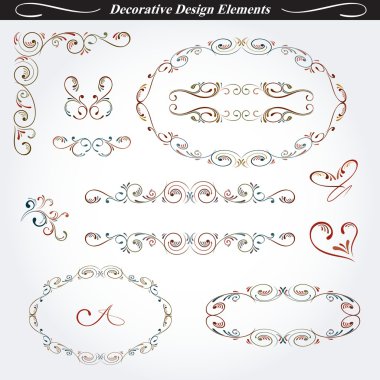 dekoratif tasarım öğeleri 2 Koleksiyonu