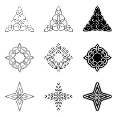 Celtic Knot desen koleksiyonu