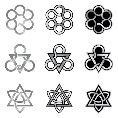Celtic Knot desen koleksiyonu
