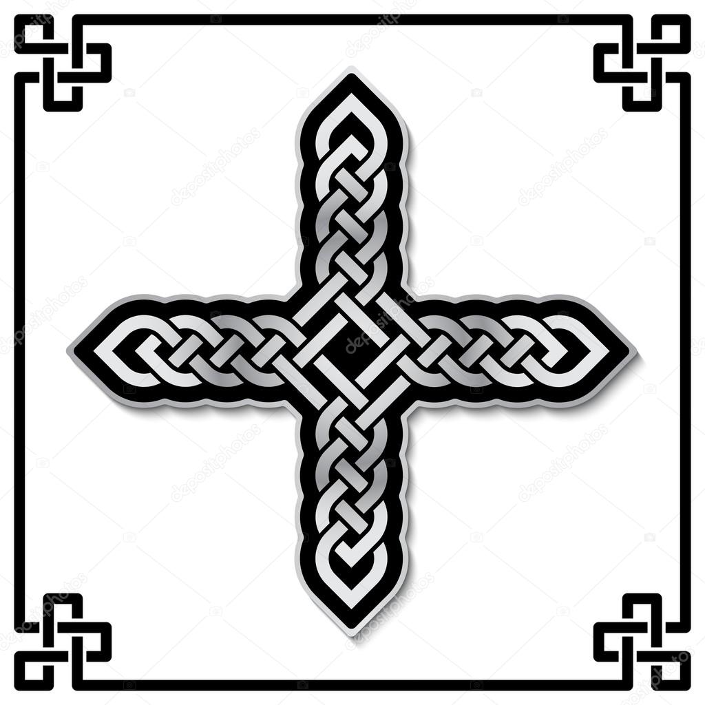 Celtic cross pattern