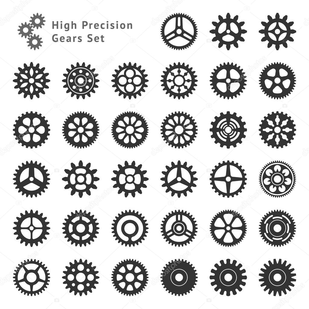 High Precision Gears Set