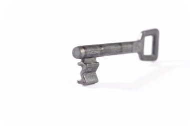 Beyaz arkaplanda anahtar kapat.