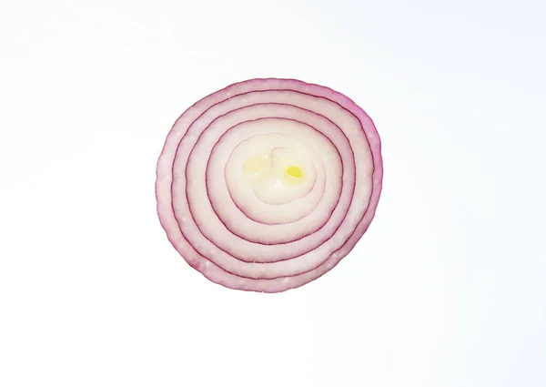 Red Onion Cut Rings — Stock Photo, Image