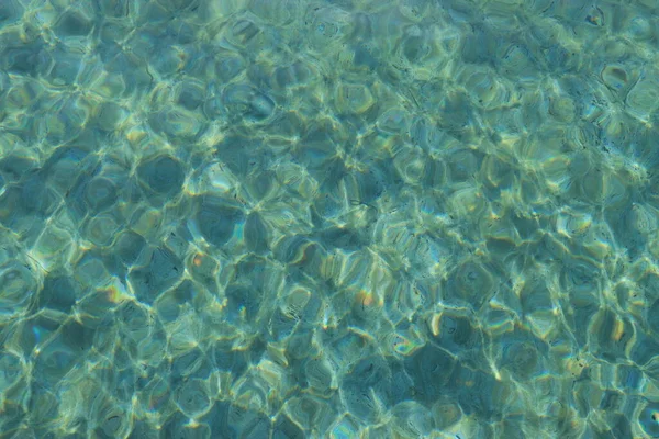 阳光下的海水作为背景图像 — 图库照片