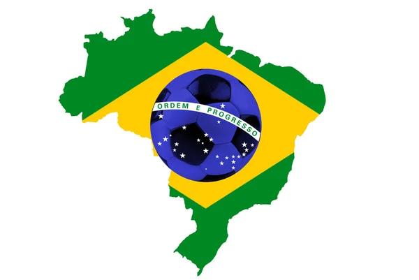 Brasil flag — Stock Photo, Image