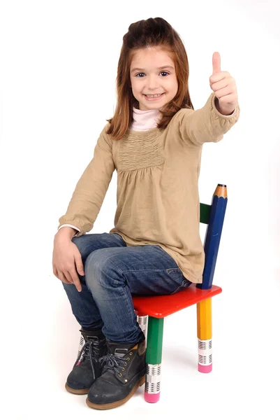 Menina. — Fotografia de Stock