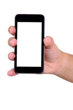 İzole elinde telefon