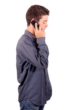 telefon ederek çocuk