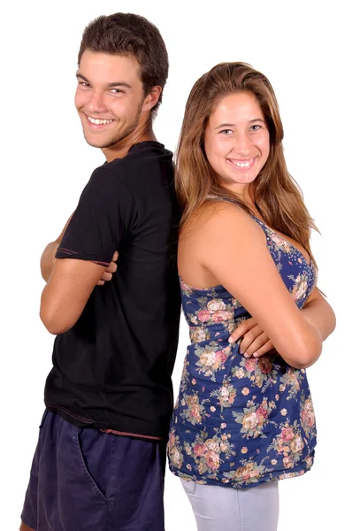 Teenager-Paar — Stockfoto