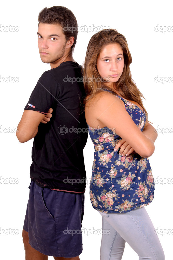 teenage couple